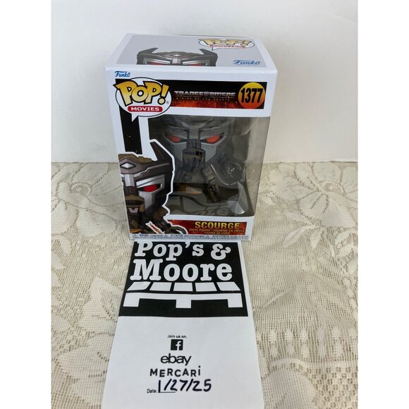 Funko Pop! Transformers: Scourge 1377 Vinyl Figure Brand New - Picture 8 of 8